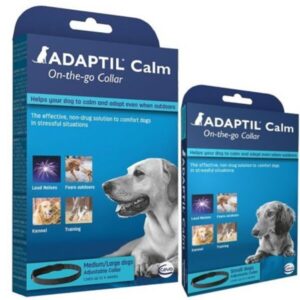 adaptil calm on the go dog collar for dogs