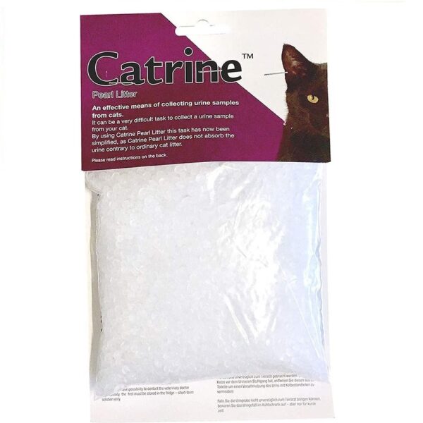 pearl litter to collect urine samples from cats