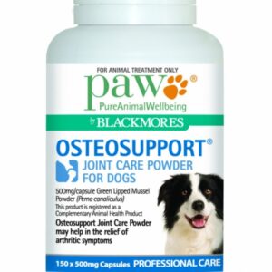 joint care powder for dogs to give relief of arthritics symptoms