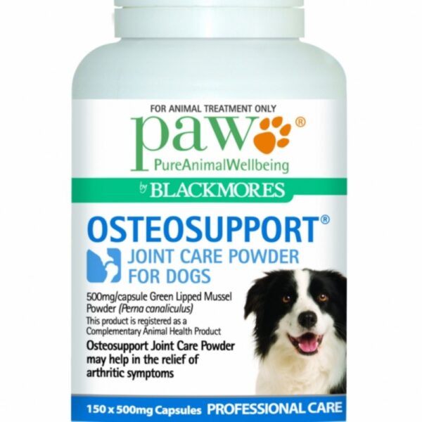 joint care powder for dogs to give relief of arthritics symptoms