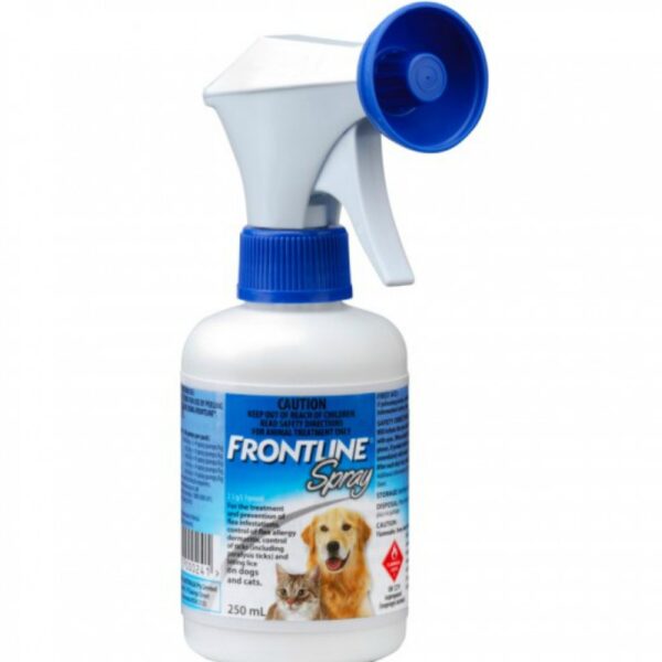 frontline anti flea and tick spray for cats and dogs