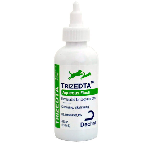 cleansing and alkalinizing aqueous flush for dogs and cats