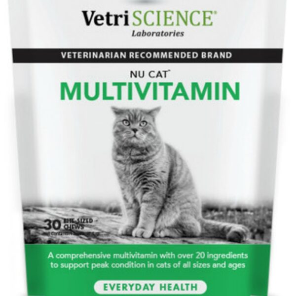 comprehensive multivitamin with over 20 ingredients to support peak conditions in cats of all sizes and ages